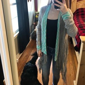 Long sleeve cardigan